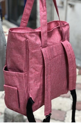 Anne Bebek Bakım Çantası Bs 001340 Pembe