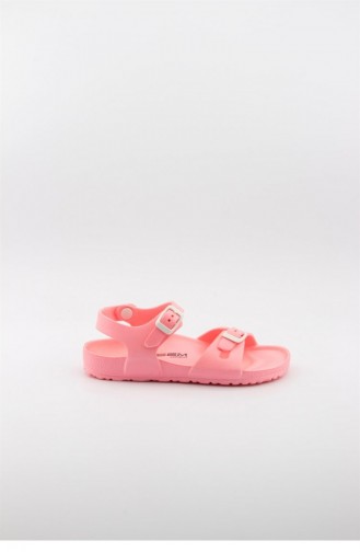 Pink Kid s Slippers & Sandals 1808.MM FLORASAN PEMBE