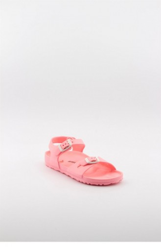 Pink Kid s Slippers & Sandals 1808.MM FLORASAN PEMBE