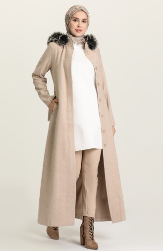 Beige Coat 7945-06