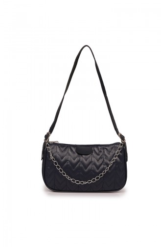 Navy Blue Shoulder Bag 77Z-21