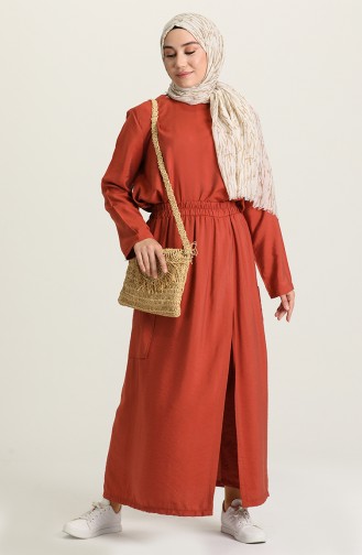 Brick Red Suit 1808-03