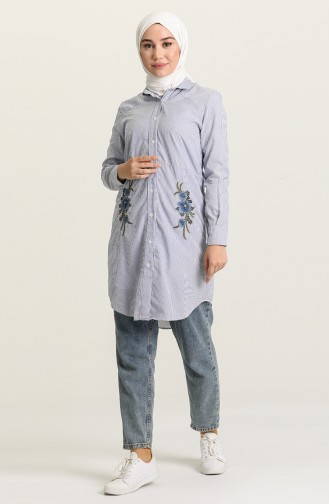 Navy Blue Tunics 9564-01