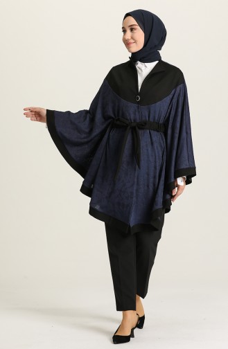 Navy Blue Cape 5100-02