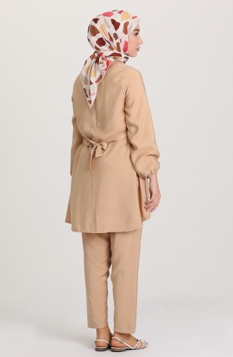 Beige Suit 1809-03