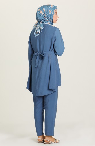 Indigo Suit 1809-04