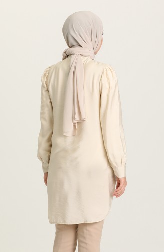 Beige Tunikas 9669-01