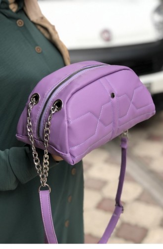 Violet Shoulder Bags 001356.LILA