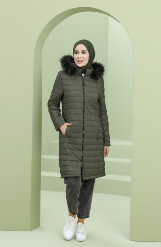 Khaki Winter Coat 5005-03
