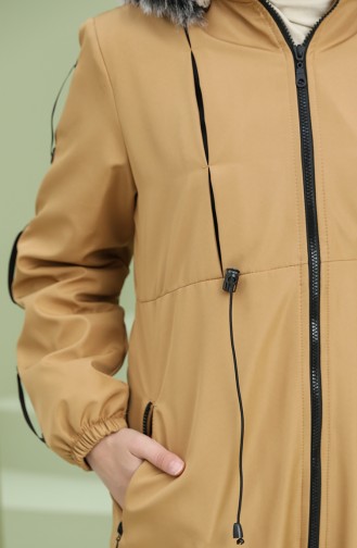 معطف أصفر خردل 5006-09