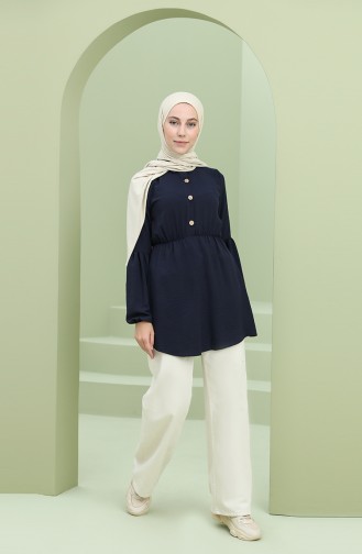 Navy Blue Tunics 1800-02