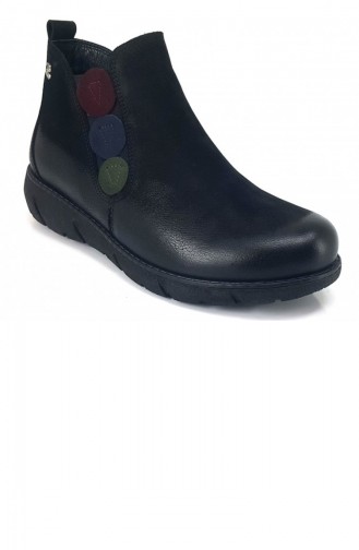 Black Boots-booties 8312