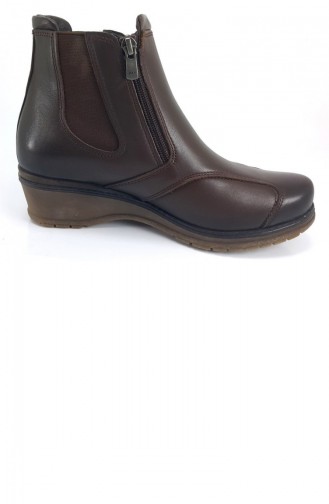 Brown Boots-booties 8335