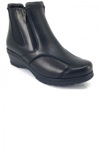 Black Boots-booties 8336