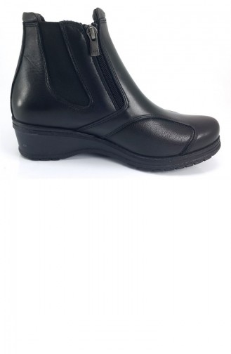 Black Boots-booties 8336
