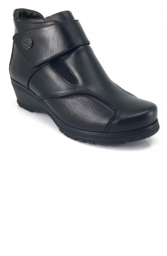 Black Boots-booties 8337
