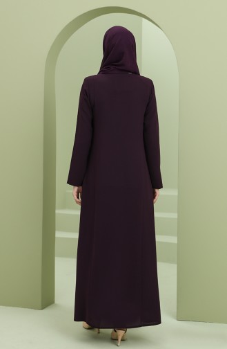 Plum Abaya 0035-03