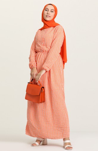 Robe Hijab Orange 20271-02