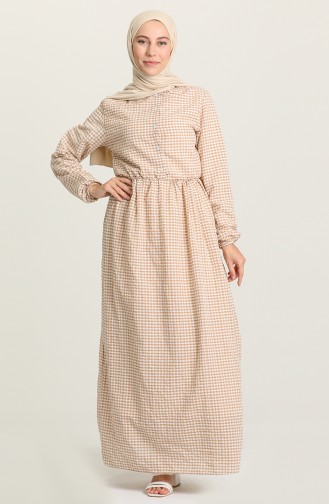 Mink Hijab Dress 20271-05