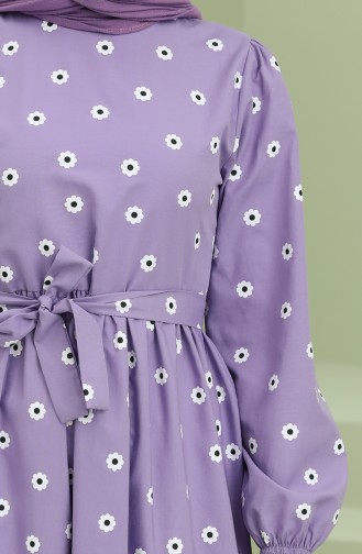 Violet Hijab Dress 2209-01