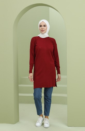 Weinrot Pullover 4010-04