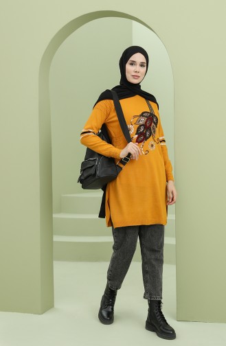 Mustard Sweater 4012-02