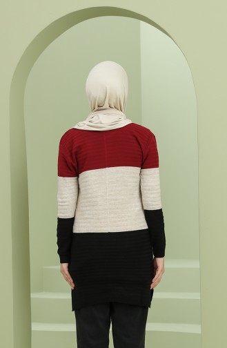 Weinrot Pullover 4013-02