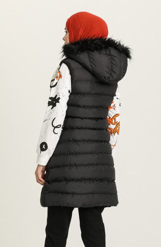 Black Gilet 7003-01