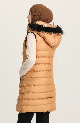 Gilet Sans Manches Camel 7003-02