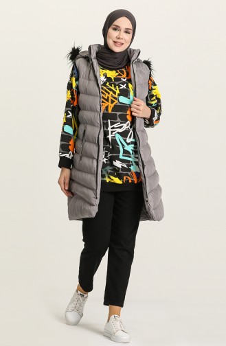 Gray Gilet 7003-04