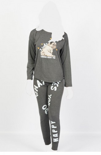 Anthracite Pyjama 1050990000.ANTRASIT