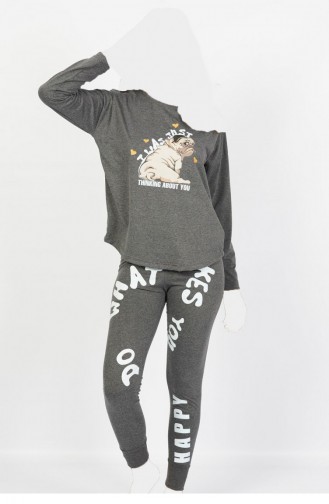 Anthracite Pyjama 1050990000.ANTRASIT