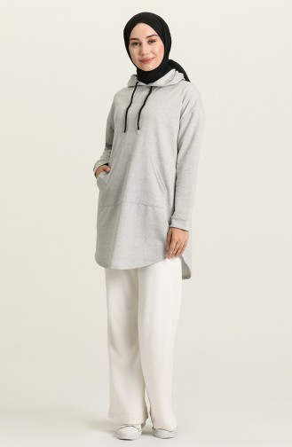 Sweatshirt Gris clair 009053-04