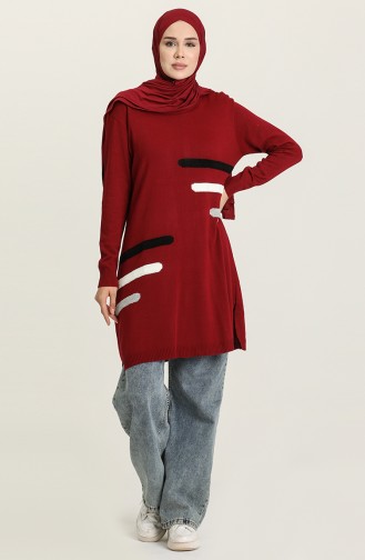 Claret Red Sweater 506-03