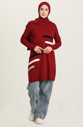 Claret Red Sweater 506-03