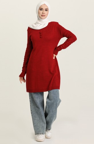 Weinrot Pullover 508-01