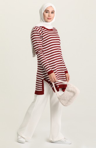 Claret Red Sweater 515-05