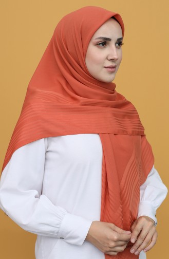 Brick Red Scarf 1315PLN-05