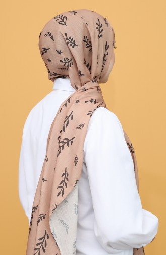 Cinnamon Color Shawl 1243LİLY-03