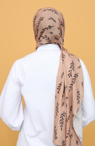 Cinnamon Color Shawl 1243LİLY-03