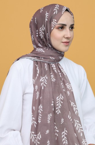 Plum Shawl 1243LİLY-05