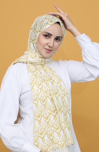 شال أصفر 1244STN-01