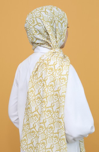 Yellow Shawl 1244STN-01