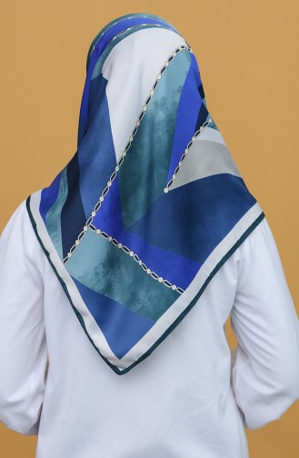 Saxon blue Hoofddoek 90802-05