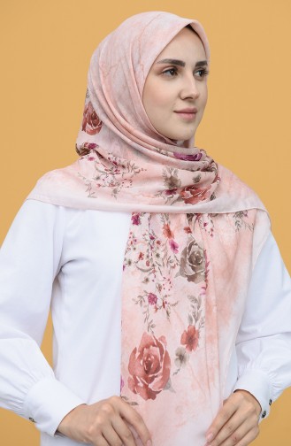 Peach Pink Scarf 1312ROSE-05