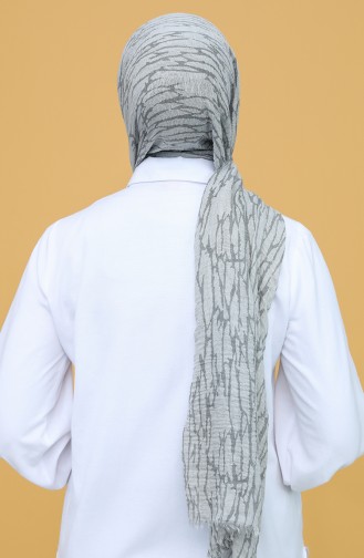 Light Gray Shawl 11426-07