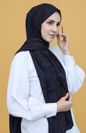 Navy Blue Sjaal 15277-02