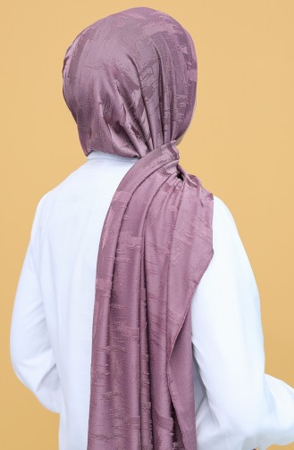 Dark Dusty Rose Shawl 15277-05