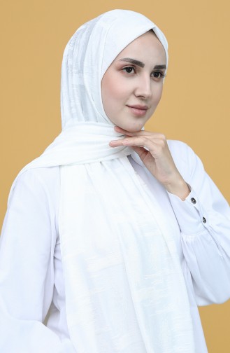 White Shawl 15277-12