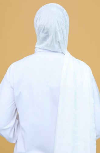 White Shawl 15277-12